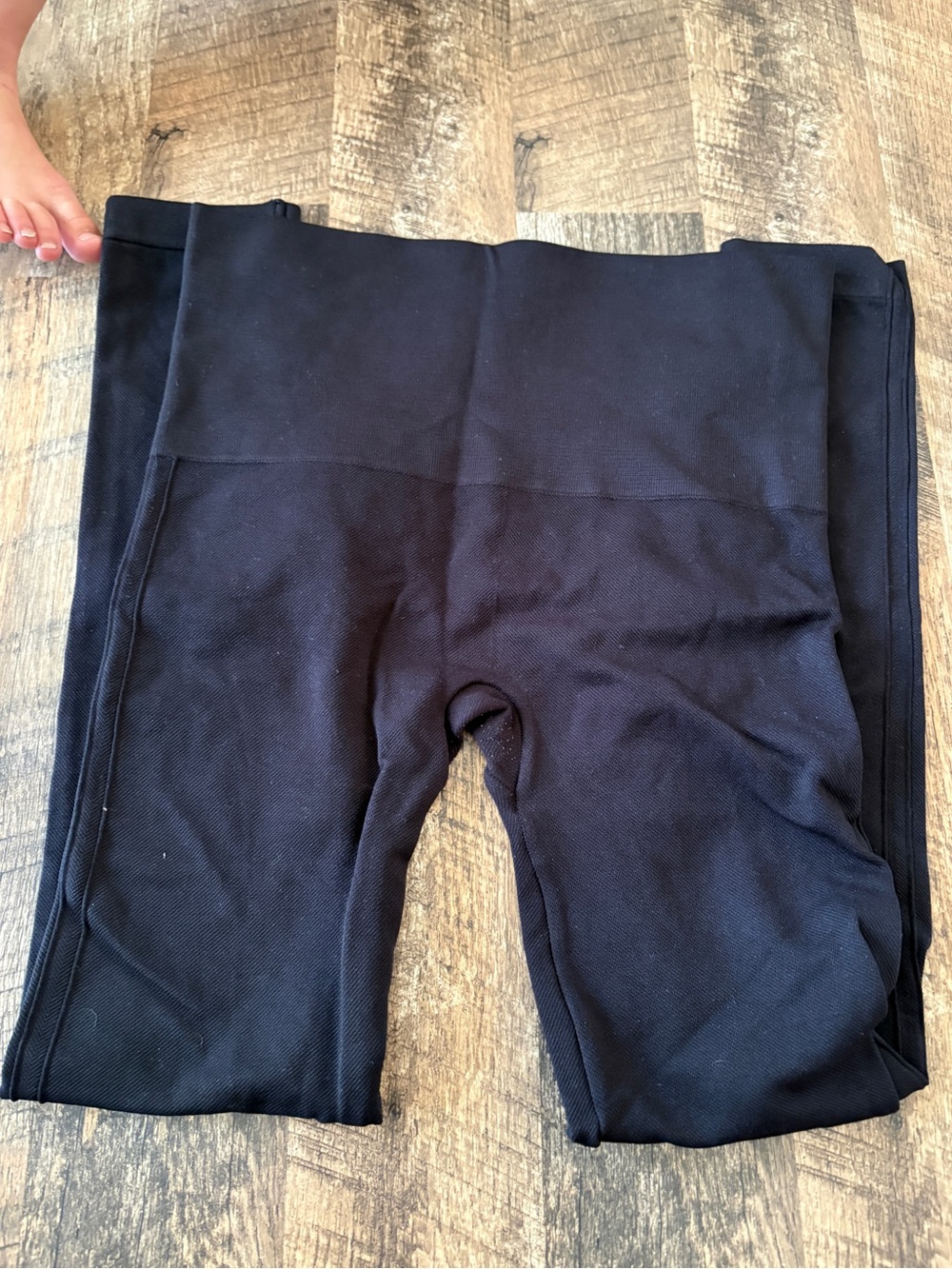 Spanx black leggings medium